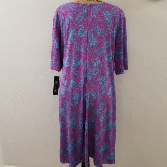 Fushia/Turquoise Dress - Picture 4 of 4